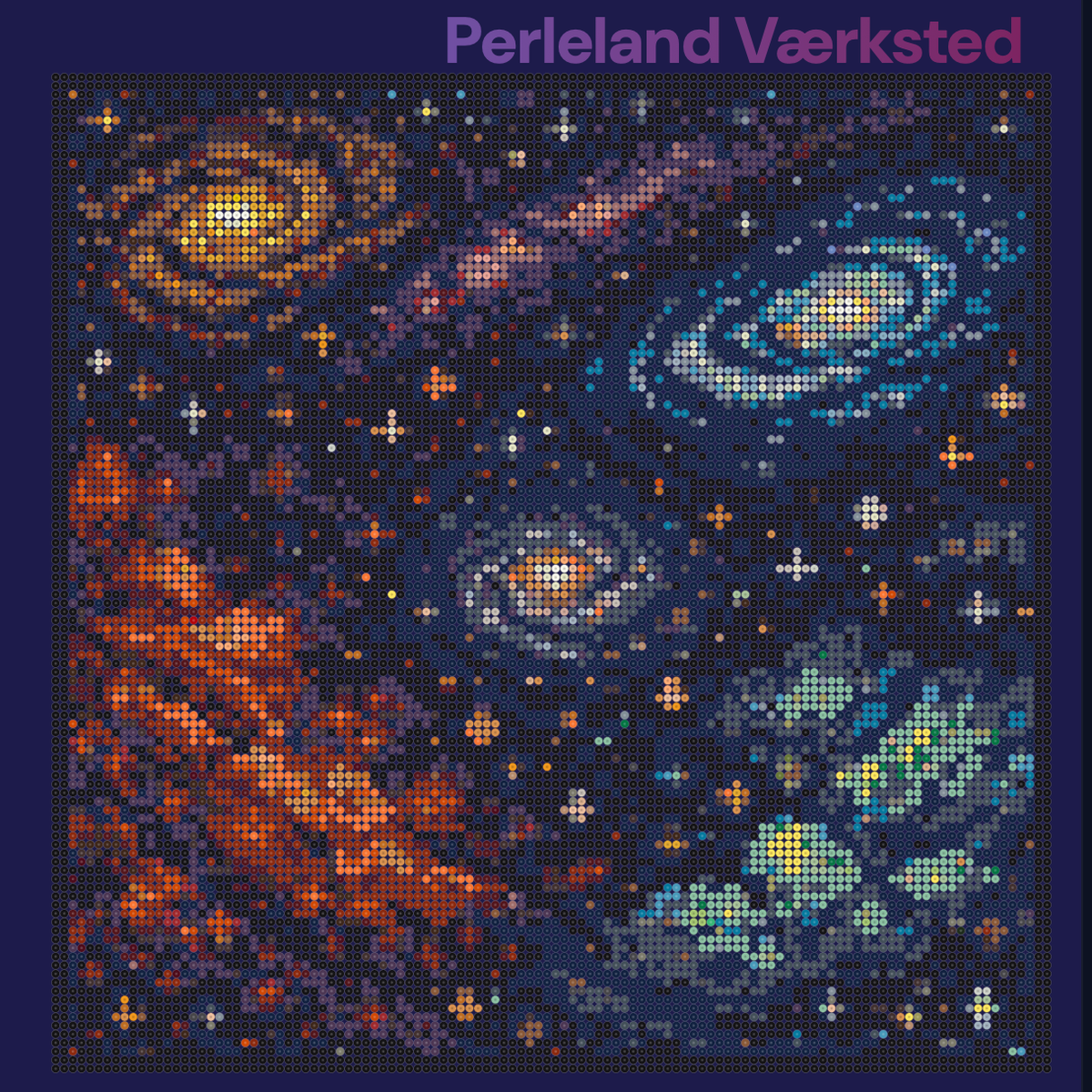Galaxy – bead pattern